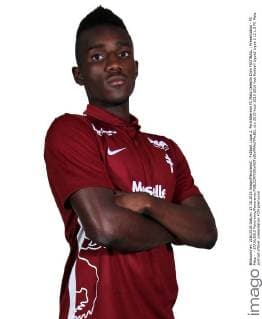 Fußball, Ligue 2, Porträttermin FC Metz Celestin Djim FOOTBALL : Presentation - FC Metz - - 27 10 2015 Panoramic Panoramic 