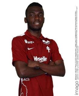 Fußball, Ligue 2, Porträttermin FC Metz Bi Dieudonne Gbakle FOOTBALL : Presentation - FC Metz - - 27 10 2015 Panoramic Panoramic 