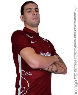 Fußball, Ligue 2, Porträttermin FC Metz Guido Leonardo Milan FOOTBALL : Presentation - FC Metz - - 27 10 2015 Panoramic Panoramic 