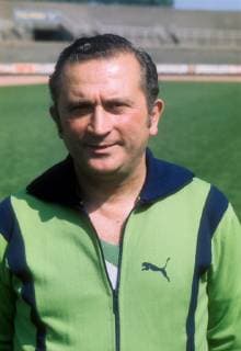 Trainer Herbert Burdenski (SV Werder Bremen)