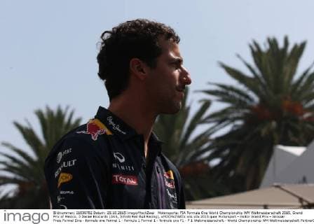 Motorsports: FIA Formula One World Championship WM Weltmeisterschaft 2015, Grand Prix of Mexico, 3 Daniel Ricciardo (AUS, Infiniti Red Bull Racing), xHOCHxZWEIx
