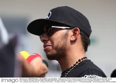 Motorsports: FIA Formula One World Championship WM Weltmeisterschaft 2015, Grand Prix of Mexico, 44 Lewis Hamilton (GBR, Mercedes AMG Petronas Formula One Team), xHOCHxZWEIx