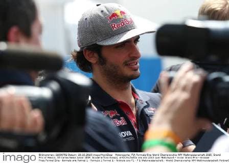 Motorsports: FIA Formula One World Championship WM Weltmeisterschaft 2015, Grand Prix of Mexico, 55 Carlos Sainz Junior (ESP, Scuderia Toro Rosso), xHOCHxZWEIx