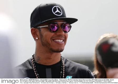 Motorsports: FIA Formula One World Championship WM Weltmeisterschaft 2015, Grand Prix of Mexico, 44 Lewis Hamilton (GBR, Mercedes AMG Petronas Formula One Team), xHOCHxZWEIx