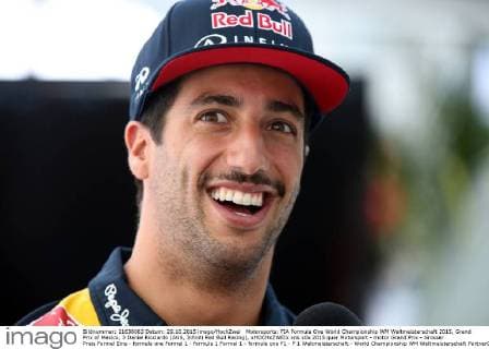 Motorsports: FIA Formula One World Championship WM Weltmeisterschaft 2015, Grand Prix of Mexico, 3 Daniel Ricciardo (AUS, Infiniti Red Bull Racing), xHOCHxZWEIx