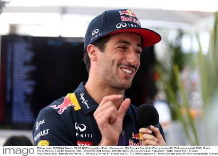 Motorsports: FIA Formula One World Championship WM Weltmeisterschaft 2015, Grand Prix of Mexico, 3 Daniel Ricciardo (AUS, Infiniti Red Bull Racing), xHOCHxZWEIx