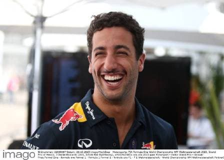 Motorsports: FIA Formula One World Championship WM Weltmeisterschaft 2015, Grand Prix of Mexico, 3 Daniel Ricciardo (AUS, Infiniti Red Bull Racing), xHOCHxZWEIx