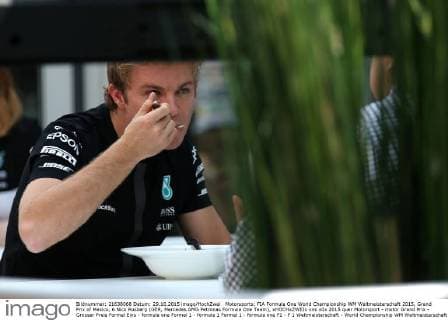 Motorsports: FIA Formula One World Championship WM Weltmeisterschaft 2015, Grand Prix of Mexico, 6 Nico Rosberg (GER, Mercedes AMG Petronas Formula One Team), xHOCHxZWEIx
