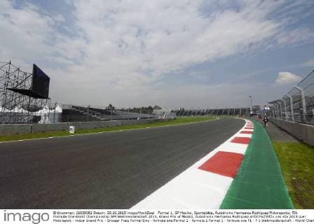 Formel 1, GP Mexiko, Sportstätte, Autodromo Hermanos Rodriguez Motorsports: FIA Formula One World Championship WM Weltmeisterschaft 2015, Grand Prix of Mexico, Autodromo Hermanos Rodriguez xHOCHxZWEIx