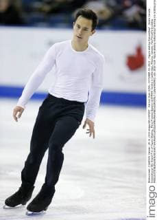Patrick Chan (CAN), OCTOBER 29, 2015 : Figure skating Eiskunstlauf : Skate Canada International ISU Grand Prix of Figure Skating, Mens Practice Session at ENMAX Centre in Lethbridge, Alberta, Canada. NoxThirdxPartyxSales  (qdwa042992)