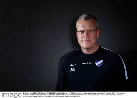 151027 Norrköpings tränare Jan Andersson den 27 oktober 2015 i Norrköping.  Copyright: PETERxHOLGERSSON BB151027BB985