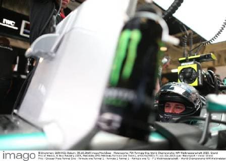Motorsports: FIA Formula One World Championship WM Weltmeisterschaft 2015, Grand Prix of Mexico, 6 Nico Rosberg (GER, Mercedes AMG Petronas Formula One Team), xHOCHxZWEIx