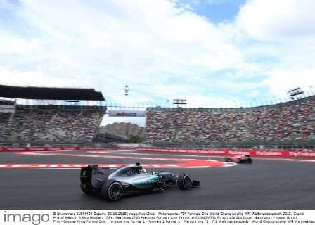 Motorsports: FIA Formula One World Championship WM Weltmeisterschaft 2015, Grand Prix of Mexico, 6 Nico Rosberg (GER, Mercedes AMG Petronas Formula One Team), xHOCHxZWEIx