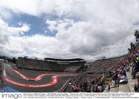 Motorsports: FIA Formula One World Championship WM Weltmeisterschaft 2015, Grand Prix of Mexico, 6 Nico Rosberg (GER, Mercedes AMG Petronas Formula One Team), xHOCHxZWEIx
