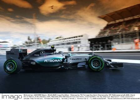 Motorsports: FIA Formula One World Championship WM Weltmeisterschaft 2015, Grand Prix of Mexico, 6 Nico Rosberg (GER, Mercedes AMG Petronas Formula One Team), xHOCHxZWEIx