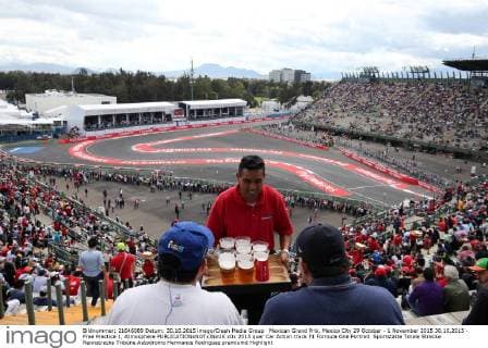 Mexican Grand Prix, Mexico City 29 October - 1 November 2015 30.10.2015 - Free Practice 1, Atmosphere 