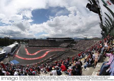 Motorsports: FIA Formula One World Championship WM Weltmeisterschaft 2015, Grand Prix of Mexico, 44 Lewis Hamilton (GBR, Mercedes AMG Petronas Formula One Team), xHOCHxZWEIx