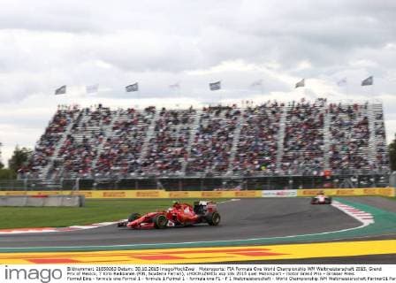 Motorsports: FIA Formula One World Championship WM Weltmeisterschaft 2015, Grand Prix of Mexico, 7 Kimi Raikkonen (FIN, Scuderia Ferrari), xHOCHxZWEIx