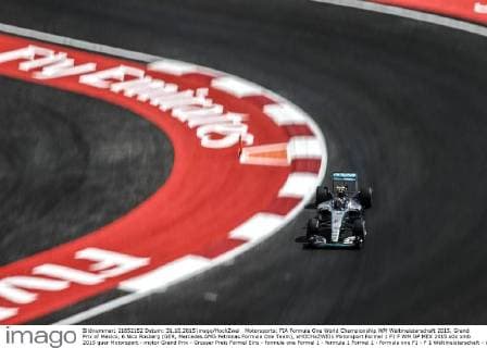 Motorsports: FIA Formula One World Championship WM Weltmeisterschaft 2015, Grand Prix of Mexico, 6 Nico Rosberg (GER, Mercedes AMG Petronas Formula One Team), xHOCHxZWEIx