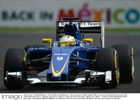 Marcus Ericsson (SWE) Sauber C34 at Formula One World Championship WM Weltmeisterschaft Rd17, Mexican Grand Prix, Practice, Circuit Hermanos Rodriguez, Mexico City, Mexico,  Copyright: PatrikxLundin BB151101BB003