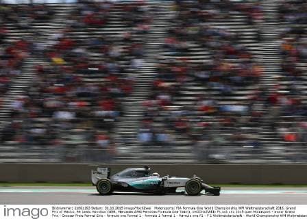 Motorsports: FIA Formula One World Championship WM Weltmeisterschaft 2015, Grand Prix of Mexico, 44 Lewis Hamilton (GBR, Mercedes AMG Petronas Formula One Team), xHOCHxZWEIx