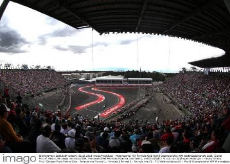 Motorsports: FIA Formula One World Championship WM Weltmeisterschaft 2015, Grand Prix of Mexico, 44 Lewis Hamilton (GBR, Mercedes AMG Petronas Formula One Team), xHOCHxZWEIx