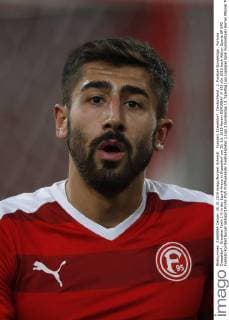 Fussball, Düsseldorf , Deutschland , 2. Fussball Bundesliga , Fortuna Düsseldorf : Greuther Fürth 1-0 in der Esprit-Arena in Düsseldorf am 30. 10. 2015 Kerem DEMIRBAY (F 95)