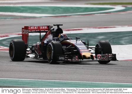 Motorsports: FIA Formula One World Championship WM Weltmeisterschaft 2015, Grand Prix of Mexico, 33 Max Verstappen (NLD, Scuderia Toro Rosso), xHOCHxZWEIx