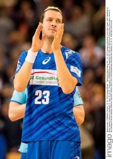 Hamburg Pascal Hens (Nr. 23, HSV Hamburg Handball) nach dem Spiel. HSV Handball vs Rhein-Neckar-Loewen, Handball, 1. Liga, 31.10.15 , Copyright: KOENIG Eibner-Pressefoto EP_FKG