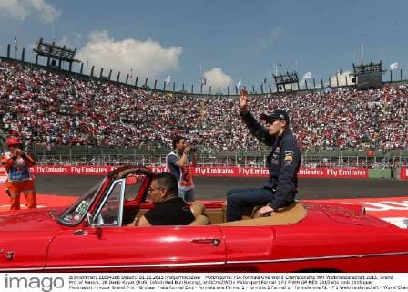 Motorsports: FIA Formula One World Championship WM Weltmeisterschaft 2015, Grand Prix of Mexico, 26 Daniil Kvyat (RUS, Infiniti Red Bull Racing), xHOCHxZWEIx