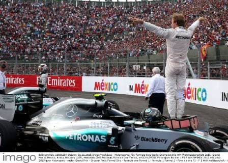 Motorsports: FIA Formula One World Championship WM Weltmeisterschaft 2015, Grand Prix of Mexico, 6 Nico Rosberg (GER, Mercedes AMG Petronas Formula One Team), xHOCHxZWEIx