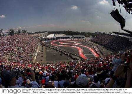 Motorsports: FIA Formula One World Championship WM Weltmeisterschaft 2015, Grand Prix of Mexico, general view xHOCHxZWEIx