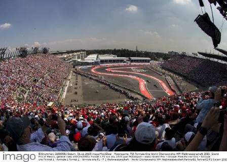Motorsports: FIA Formula One World Championship WM Weltmeisterschaft 2015, Grand Prix of Mexico, general view xHOCHxZWEIx