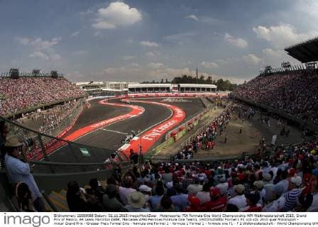 Motorsports: FIA Formula One World Championship WM Weltmeisterschaft 2015, Grand Prix of Mexico, 44 Lewis Hamilton (GBR, Mercedes AMG Petronas Formula One Team), xHOCHxZWEIx