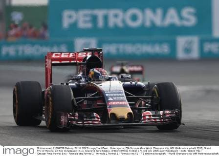 Motorsports: FIA Formula One World Championship WM Weltmeisterschaft 2015, Grand Prix of Mexico, 33 Max Verstappen (NLD, Scuderia Toro Rosso), xHOCHxZWEIx
