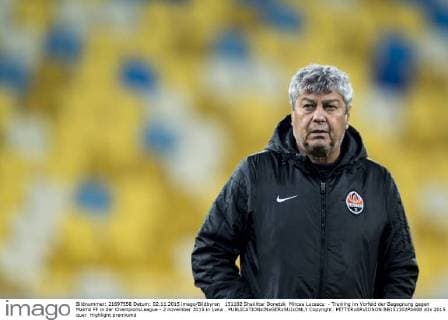 151102 Shakhtar Donetsk Mircea Lucescu - Training im Vorfeld der Begegnung gegen Malmö FF in der ChampionsLeague - 2 november 2015 in Lwiw .  Copyright: PETTERxARVIDSON BB151102PA008