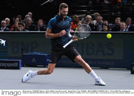 Benoit Paire (Fra) TENNIS : BNP PARIBAS MASTERS 2015 - 02 11 2015 TennisMagazine 
