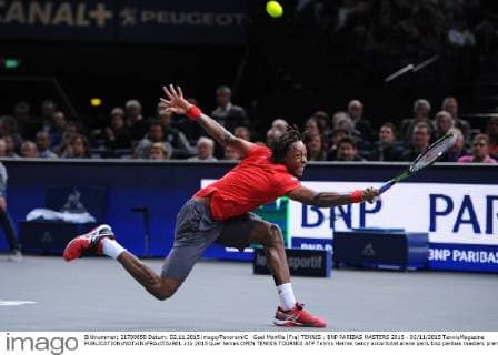 Gael Monfils (Fra) TENNIS : BNP PARIBAS MASTERS 2015 - 02 11 2015 TennisMagazine 