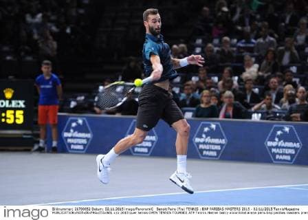 Benoit Paire (Fra) TENNIS : BNP PARIBAS MASTERS 2015 - 02 11 2015 TennisMagazine 