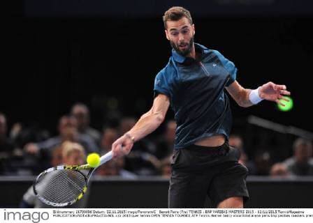 Benoit Paire (Fra) TENNIS : BNP PARIBAS MASTERS 2015 - 02 11 2015 TennisMagazine 