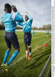 - GENT, BELGIUM: Gent s Kalifa Coulibaly and Gent s Renato Neto pictured in action during a training session of Belgian first division soccer team KAA Gent, Tuesday 03 November 2015, in Gent. On Wednesday, Gent is playing against Spanish club Valencia CF in the UEFA Champions League competition, in the group stage, in group H. JASPERxJACOBS  x04732678x