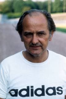 Trainer Hubert Schieth (Schwarz-Weiß Essen)