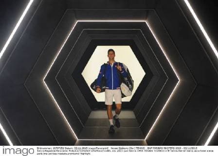 Novak Djokovic (Ser) TENNIS : BNP PARIBAS MASTERS 2015 - 03 11 2015 TennisMagazine Panoramic 