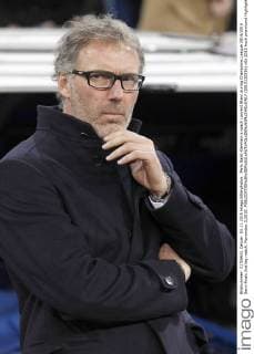 Paris Saint-Germain s coach Laurent Blanc during Champions League 2014 2015 Semi-finals 2nd leg match. November 3,2015.  (2015110356)