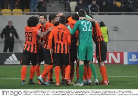 FC Shakhtar Donetsk 4-0 FC Malmo in the fourth round of the UEFA Champions League on the Arena Lviv Stadium in Lviv on November 3, 2015.  Copyright: Palamarchuk Pavlo 431228