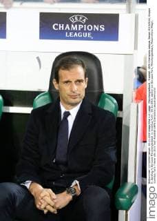 Mönchengladbach , Fussball, UEFA Champions League, Saison 2015 2016, Gruppe D, Spieltag 4, Borussia Mönchengladbach vs Juventus Turin , 03.11.2015, stadion am Borussia Park, Mönchengladbach, Massimiliano Allegri, Juventus Turin Trainer