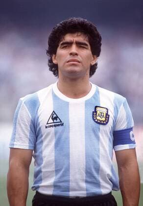Diego Maradona (Arg).Argentina v Bulgaria. 02 June 1986 World Cup Finals 1986. MEXICO. 