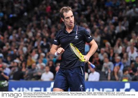 Richard Gasquet (fra) TENNIS : BNP PARIBAS MASTERS 2015 - 04 11 2015 TennisMagazine Panoramic 