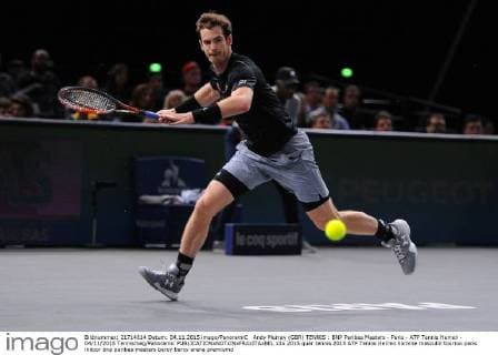 Andy Murray (GBR) TENNIS : BNP Paribas Masters - Paris - ATP Tennis Herren - 04 11 2015 Tennismag Panoramic 