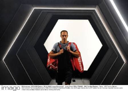 Lucas Rosol (POL) TENNIS : BNP Paribas Masters - Paris - ATP Tennis Herren - 04 11 2015 Tennismag Panoramic 